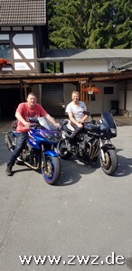 Das Landgasthaus Zum Wilden Zimmermann veranstaltet eine Motorradtour